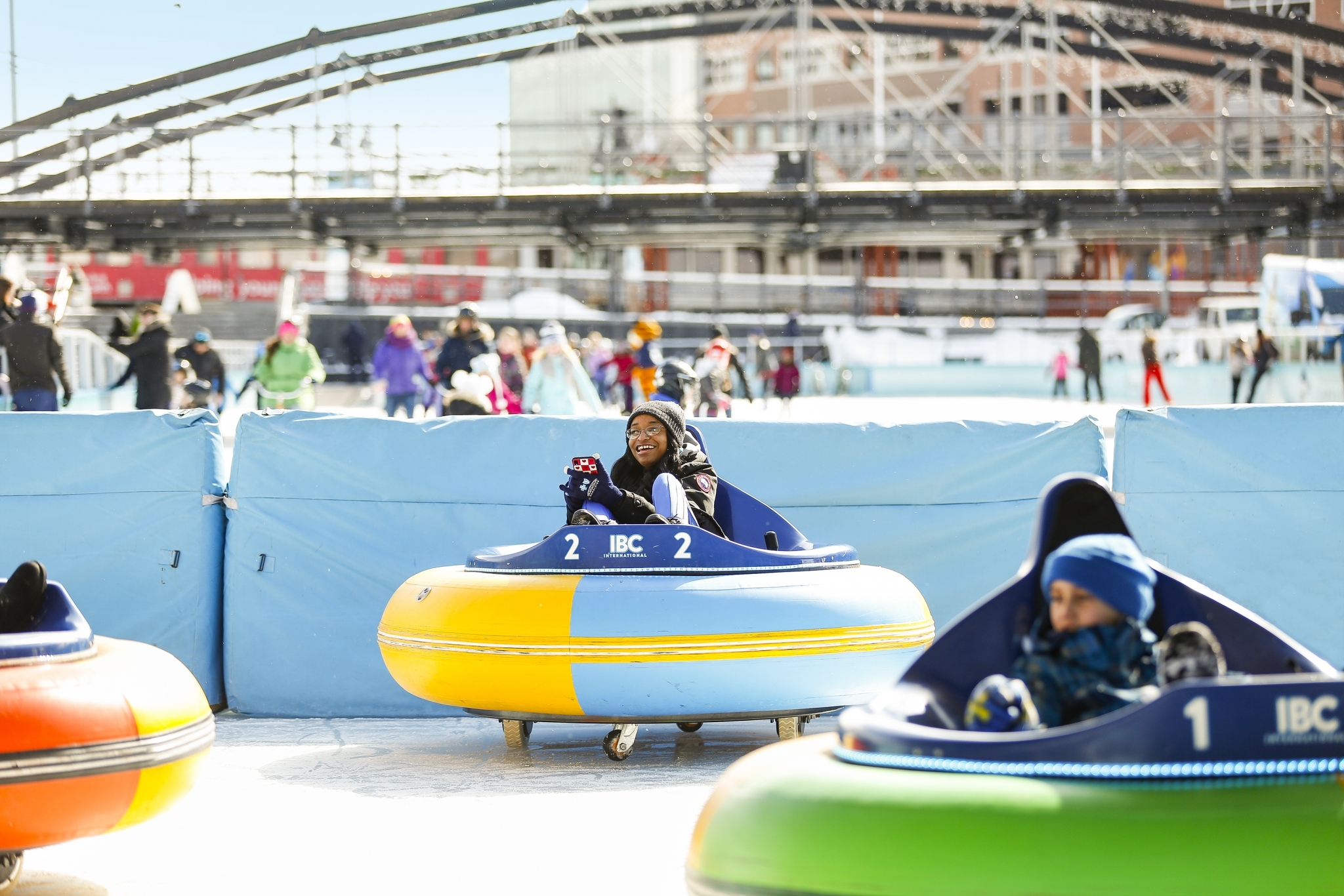 Bumper Cars Woman RT