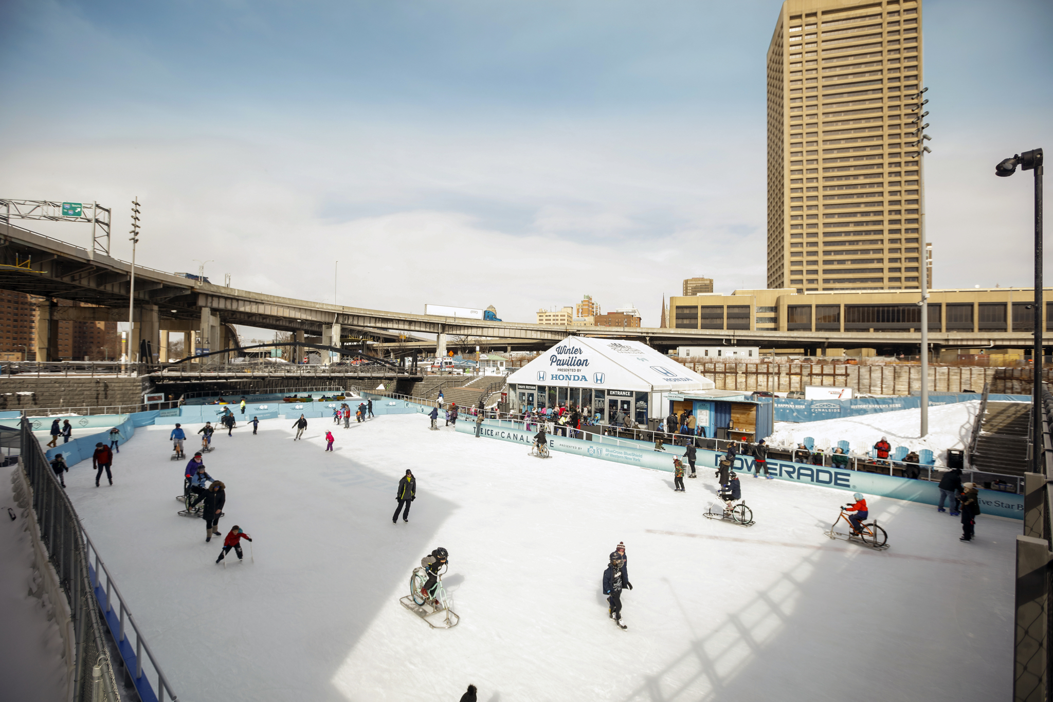 Public Ice Skating at Pavillion
